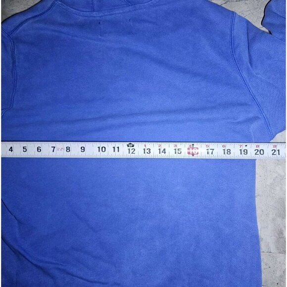 Nike AIR JORDAN Mens Pullover Dri-Fit Hoodie Jumpman Logo Streetwear MEDIUM Blue - Picture 9 of 11